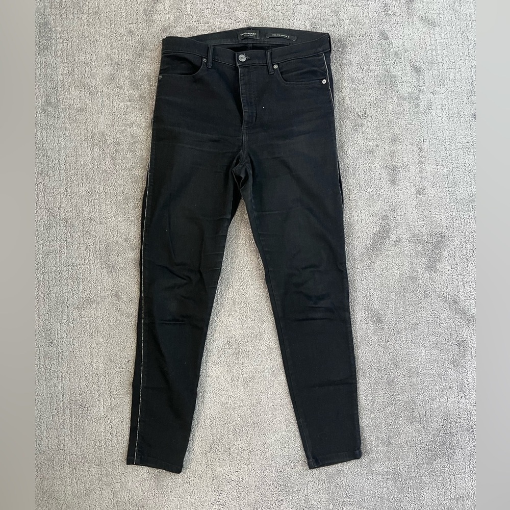 Banana Republic Beaded High Rise Legging Jeans